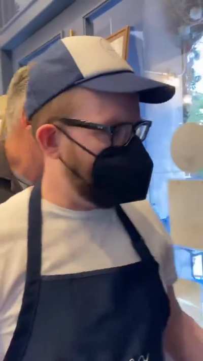 MC Harasses Alec Baldwin inside a Coffee Shop