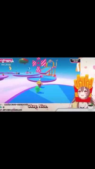Fall guys Vtuber scream