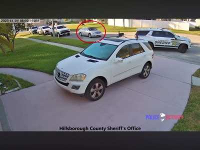 Florida Man runs his car into two Deputies (crazy)