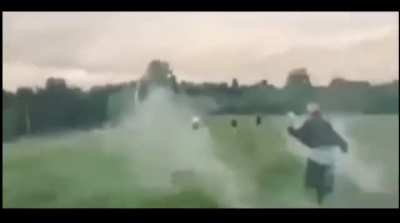 Roman candles on a drone