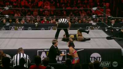 Meanwhile on Dynamite: the TBS Women's Championship Tournament: Nyla Rose vs Hikaru Shida!