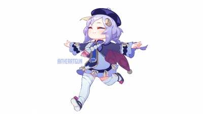 Had to animate Qiqi's run, it's just too cute