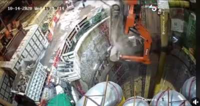 I wonder how deep that hole is…
