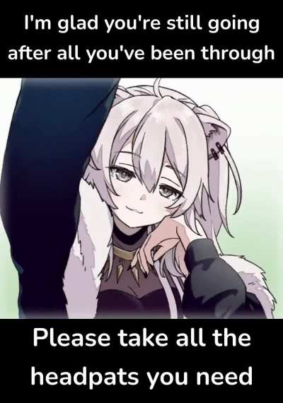 You deserve it