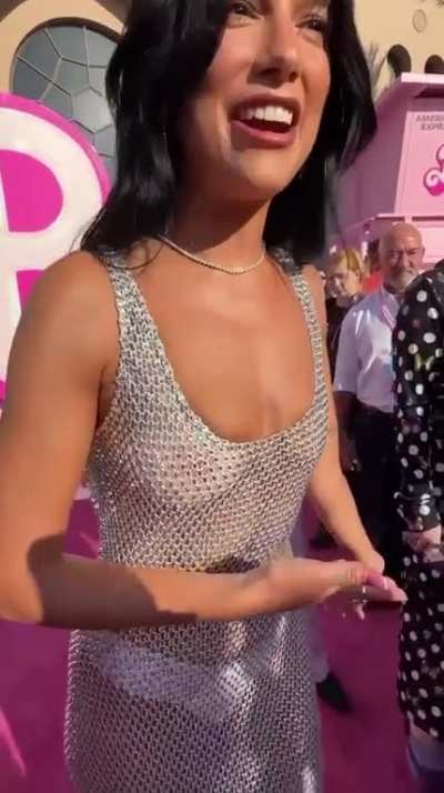 Glamour Magazine interview at the “Barbie” premiere (July 2023)
