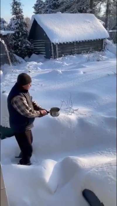 Be careful with the boiling water challenge