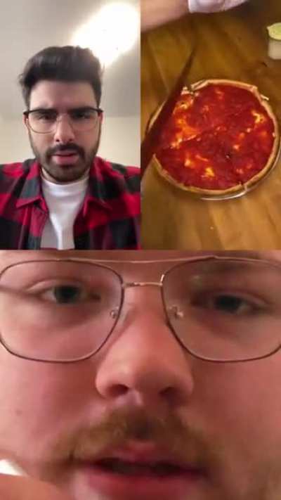 It's under the sauce