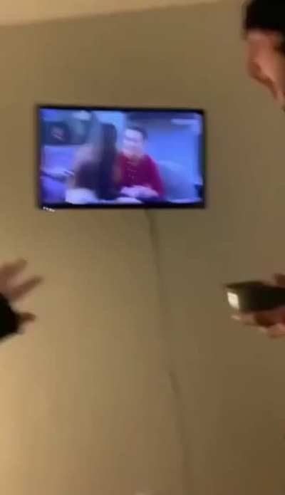 TV: You can't defeat me