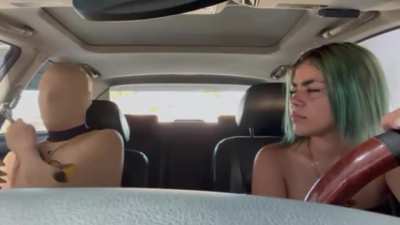 Dad Pranks Daughter During First Driving Lesson