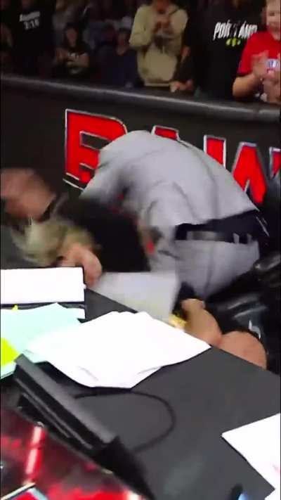 Liv during Raw | 9/16/24