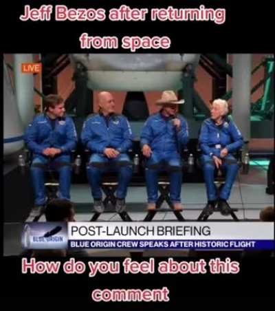 This statement is disturbing. Built on the backs of plebs like us. This is why I hold. Screw this guy and his shuttlecock.