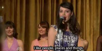 when coworkers ask what you like to do outside of work.
