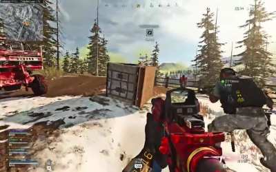 My loadout drop has a life of its own! (funny glitch my friends and I discovered)