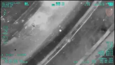 Turkish made Bayraktar TB-2 drones used by Ukrainian forces destroy Russian equipment including the helicopters at Kherson airbase.