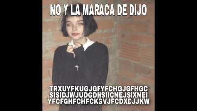 NO Y LA MARACA ME DIJO