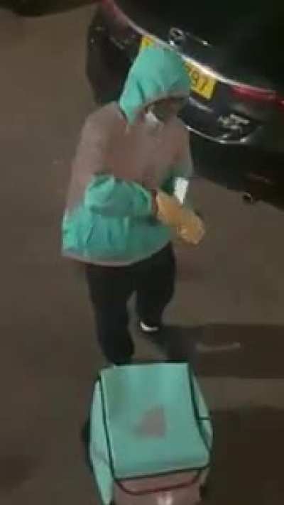 Woman refuses to leave her home to collect food because she's 