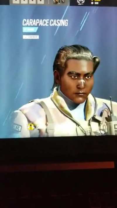grim now has a blackface cosmetic in new patch...