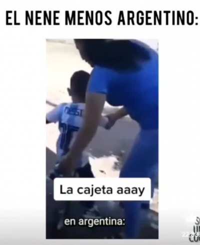 el nene menos argentino...