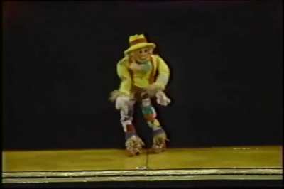 This Peppermint park scarecrow scene, like if the show couldnt get more weird