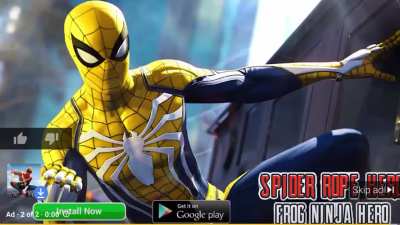 Green spider man
