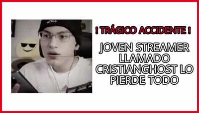 La razón por la que Cristianghost no hace stream :(