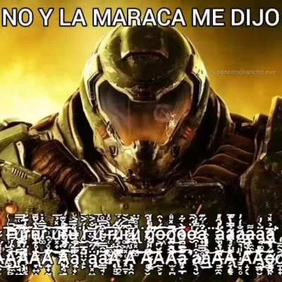 NO Y LA MARACA ME DIJO