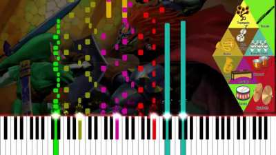[OoT] The instruments used in the music for the battle against Ganondorf