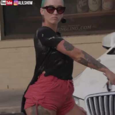 Arriving at the grocery store