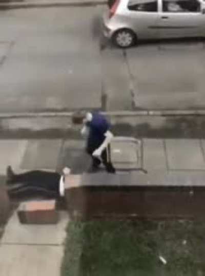 HMFT after a guy stopped my robbery attempt