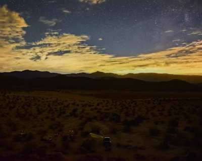 Cloudy night in the desert [00:30]