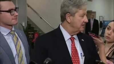 Sen. John Kennedy concluded his observations on today's classified Senate UFO briefing with 