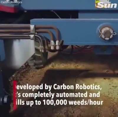 This weed-killing robot will be a game-changer for farmers.