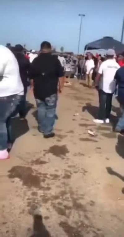 Man just walked it off