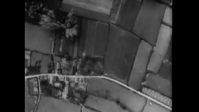 B-26 Marauder run over Cherbourg Peninsula, 29 June 1944.