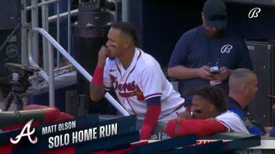 [Highlight] [Highlight] Matt Olson sends a ball into orbit at 118.6 MPH.