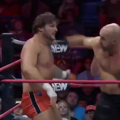 Claudio Castagnoli was acting weird on Collision for seemingly no reason 🤷‍♂️