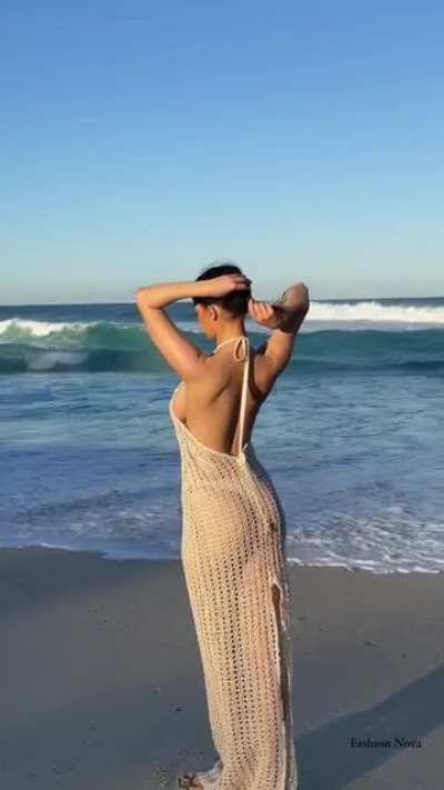 Transparent dress