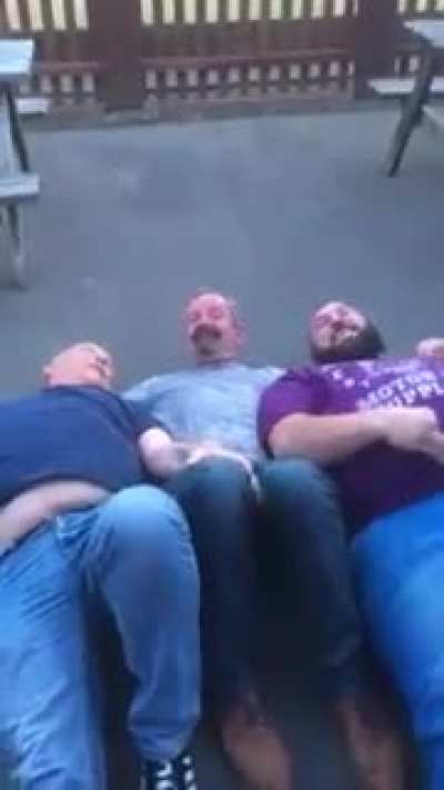 Pranked by mates