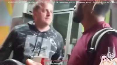 Douche Streamer Catcalling 15 Year Old. Gets Punked By Her Dad.