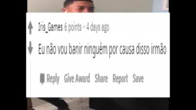 O u/Dino_Doidão foi banido injustamente desse servidor e pediu para eu postar esse vídeo