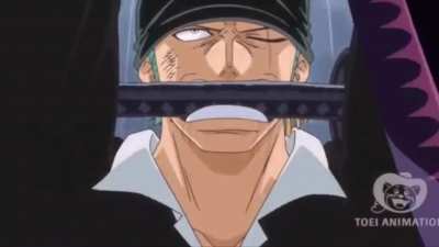 Zoro becomes H E L I K O P T E R