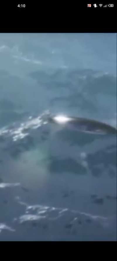 A UFO recorded by a helicopter pilot over the Kamchatka peninsula in Russia