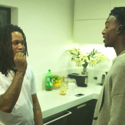 nigga was so starstruck lmao •