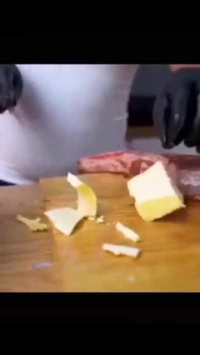 Attempted Salt bae