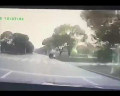 He got a strike!
