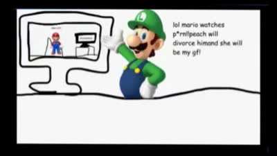 Mario watch p*rn!!!