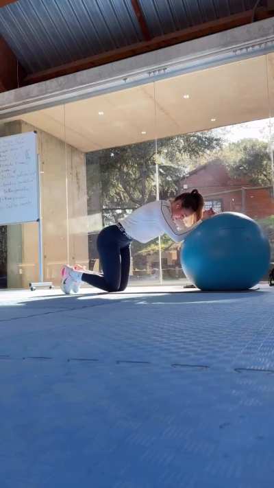 Clara getting in shape