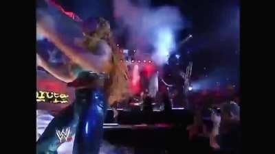 Stacy Keibler, Terri Runnels and Jacqueline dancing