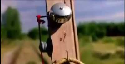 Great aim for a blind archer.