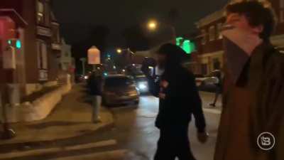 Elijah Schaffer told to stop filming the 